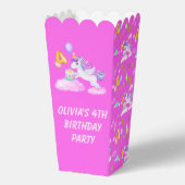 4. Geburtstagsunkorn mit Cake Favor Box Geschenkschachtel (Vorderseite)