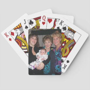 4 Generations-Spielkarten Spielkarten