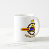 4. GEPANZERTE ABTEILUNG "DURCHBRUCH " KAFFEETASSE (VorderseiteRechts)