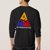 4. Gepanzerte Abteilungs-Sweatshirt Sweatshirt (Rückseite)