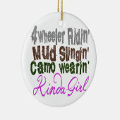 4 Geschäftemacher ridin Schlamm slingin Camouflage Keramikornament (Rechts)