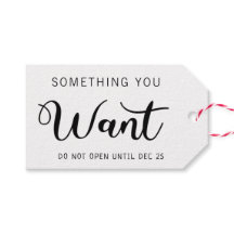 4 Geschenke von Weihnachten Etwas, das Sie Gewollt