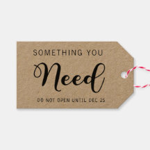 4 Geschenke Weihnachten Etwas Sie brauchen Nachnam