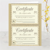 4 Geschenkgutschein Karte (Gelbe Blume)