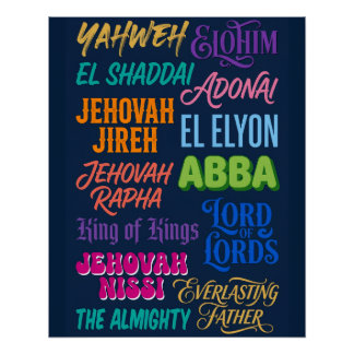 #4 Gottes Namen Poster