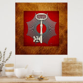 4. Grad: Geheimer Meister Poster (Küche)