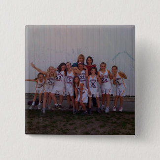 4. Grad-Mädchen-Basketball-Knopf Button