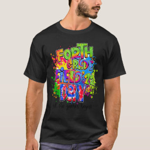 4. Grade Field Day 2022 Gefärbte Krawatte Colors L T-Shirt
