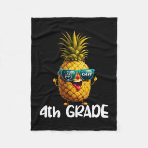 4. Grade Peace Out 4. Grade Funny Graduat Fleecedecke