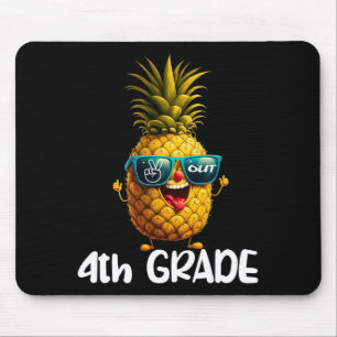 4. Grade Peace Out 4. Grade Funny Graduat Mousepad