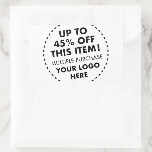 4 große benutzerdefinierte Aufkleber 45% Rabatt fü (Tasche)