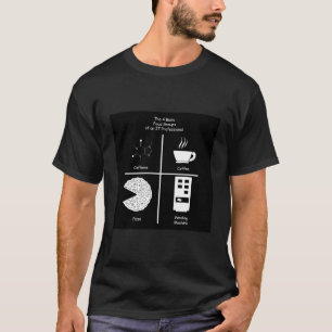 4 grundlegende Nahrungsmittelgruppen von ES - T-Shirt