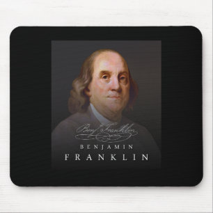 4. Gründungsvater Ben Benjamin Franklin T-Shirt Mousepad