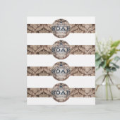 4- Hausgemachte Vintage Seifenwraps (Stehend Vorderseite)