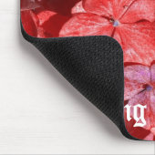 4. Hochzeitstag - Hydranga Mousepad (Ecke)