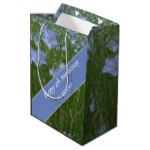 4. Hochzeitstag Mittlere Geschenktüte (Rückseite Schrägansicht)