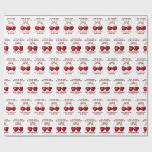 4. Hochzeitstagskarte, Obst-Jubiläums-Ornament