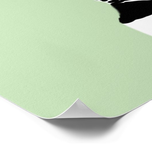 4-hufer-Poster Poster (Ecke)