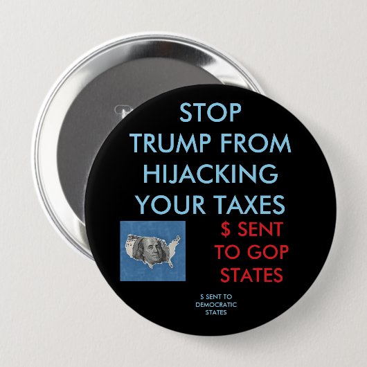 4 inch round Button (Vorne & Hinten)