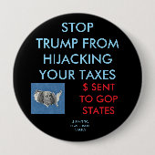 4 inch round Button (Vorderseite)