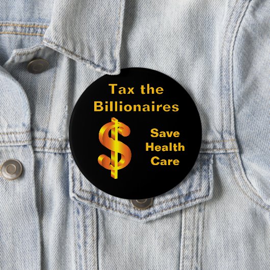 4 inch round Button (Beispiel)