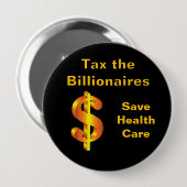 4 inch round Button (Vorne & Hinten)