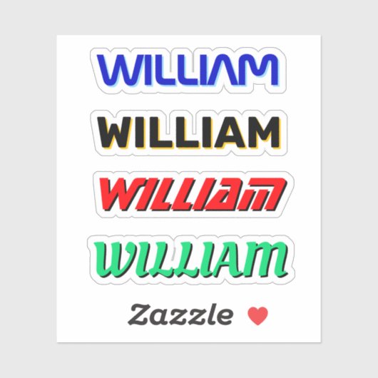 4-Individuelle Name-Harthutkleber für Elektriker Aufkleber (Blatt)