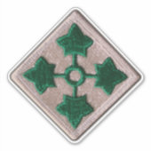4. INF Infanterieabteilung Fort Carson Contour Sti Aufkleber (Vorderseite)