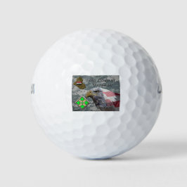 4. Infanterie Div Irak Combat Veteran Golfball
