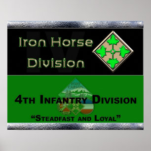 4. Infanterie-Division-Poster Poster