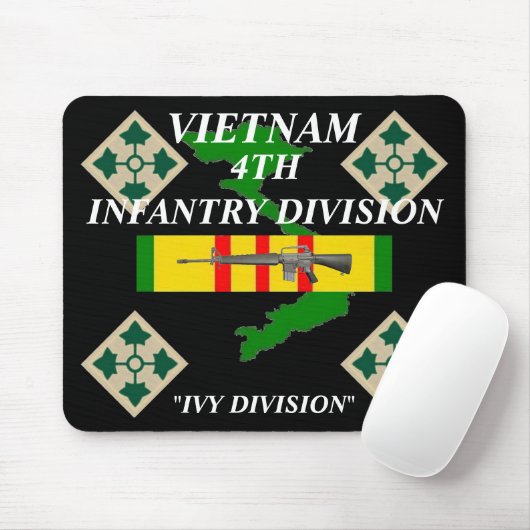 4. Infanterie Vietnam Mousepad 2/b (Mit Mouse)