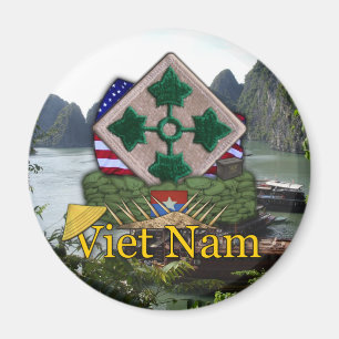 4. Infanterie vietnam war vets Magnet