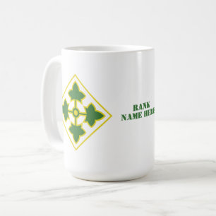 4. Infanterieabteilung Abzeichen Kaffeetasse