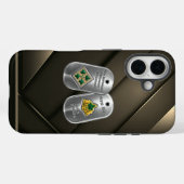 4. Infanterieabteilung Case-Mate iPhone Hülle (Rückseite (Horizontal))