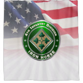 4. Infanterieabteilung Duschvorhang (Vorderseite)