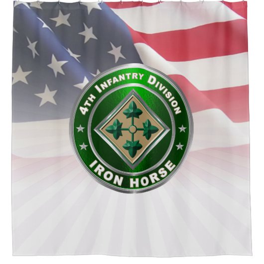 4. Infanterieabteilung Duschvorhang (Vorderseite)