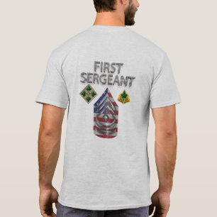 4. Infanterieabteilung Erster Offizier T-Shirt