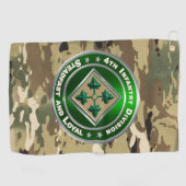 4. Infanterieabteilung Golfhandtuch (Horizontal)
