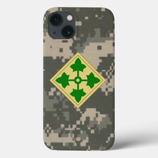 4. Infanterieabteilung "Ivy Division" Digitale Cam Case-Mate iPhone Hülle (Rückseite)