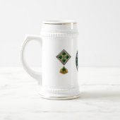 4. Infanterieabteilung Keepake Bierglas (Links)