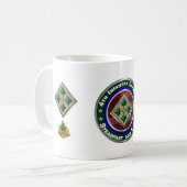 4. Infanterieabteilung Keepake Kaffeetasse (Vorderseite Links)