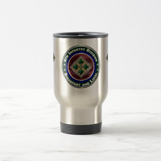 4. Infanterieabteilung Keepake Reisebecher (Mittel)