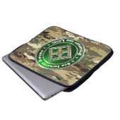 4. Infanterieabteilung Laptopschutzhülle (Vorne Knopf)