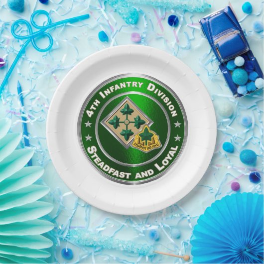 4. Infanterieabteilung Pappteller (Party)