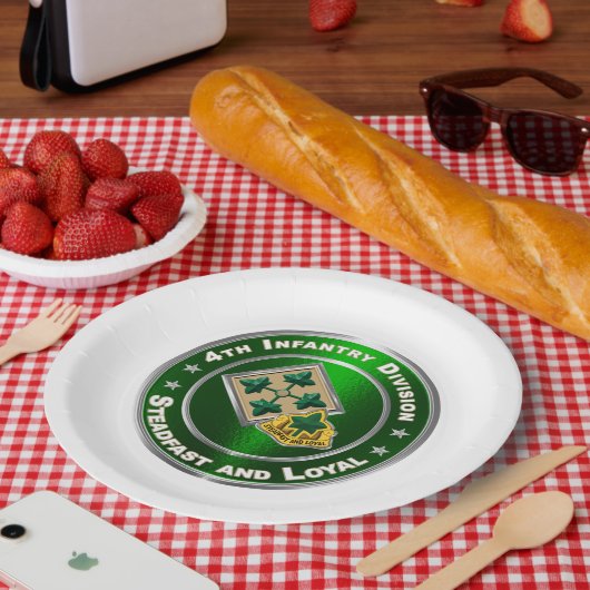 4. Infanterieabteilung Pappteller (Picknick)