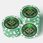4. Infanterieabteilung Pokerchips (Stapel)