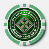 4. Infanterieabteilung Pokerchips (Vorderseite)