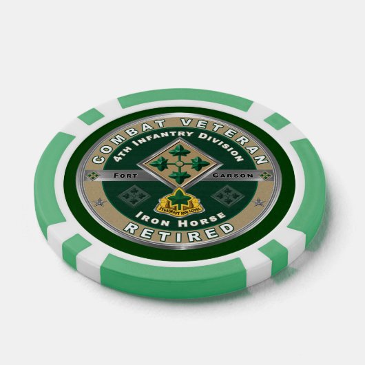 4. Infanterieabteilung Pokerchips (Einzeln)