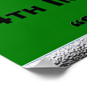 4. Infanterieabteilung Poster (Ecke)