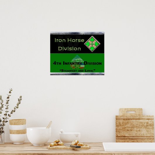 4. Infanterieabteilung Poster (Küche)